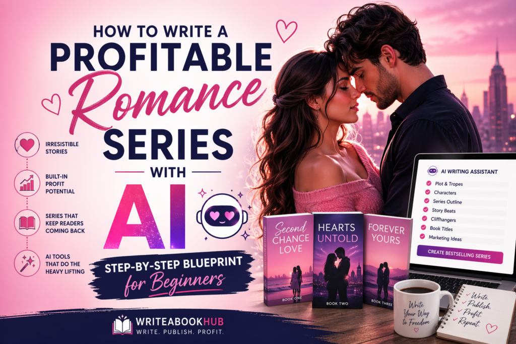 how to write a profitable romance series with ai