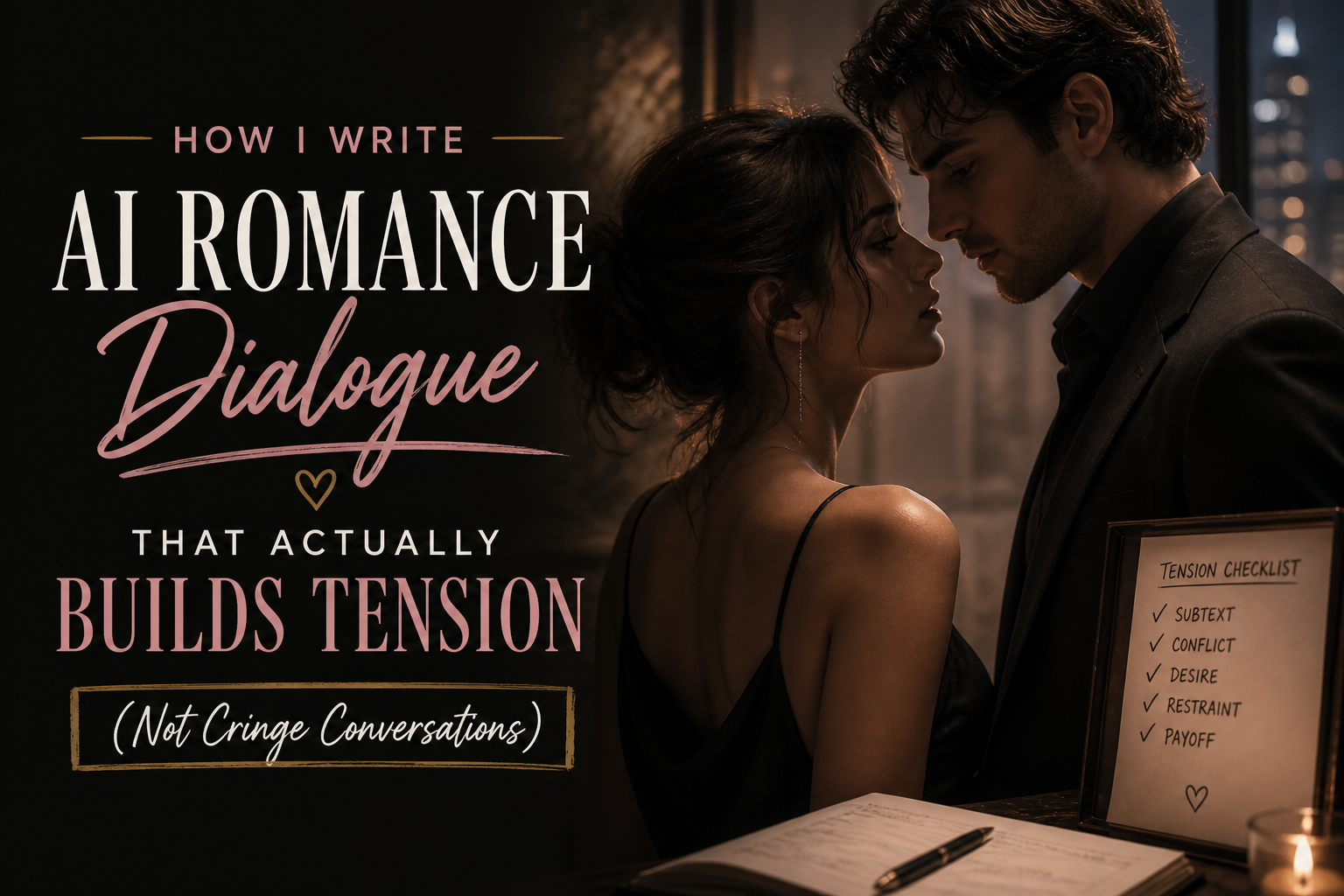 How I Write AI Romance Dialogue That Actually Builds Tension (Not ...